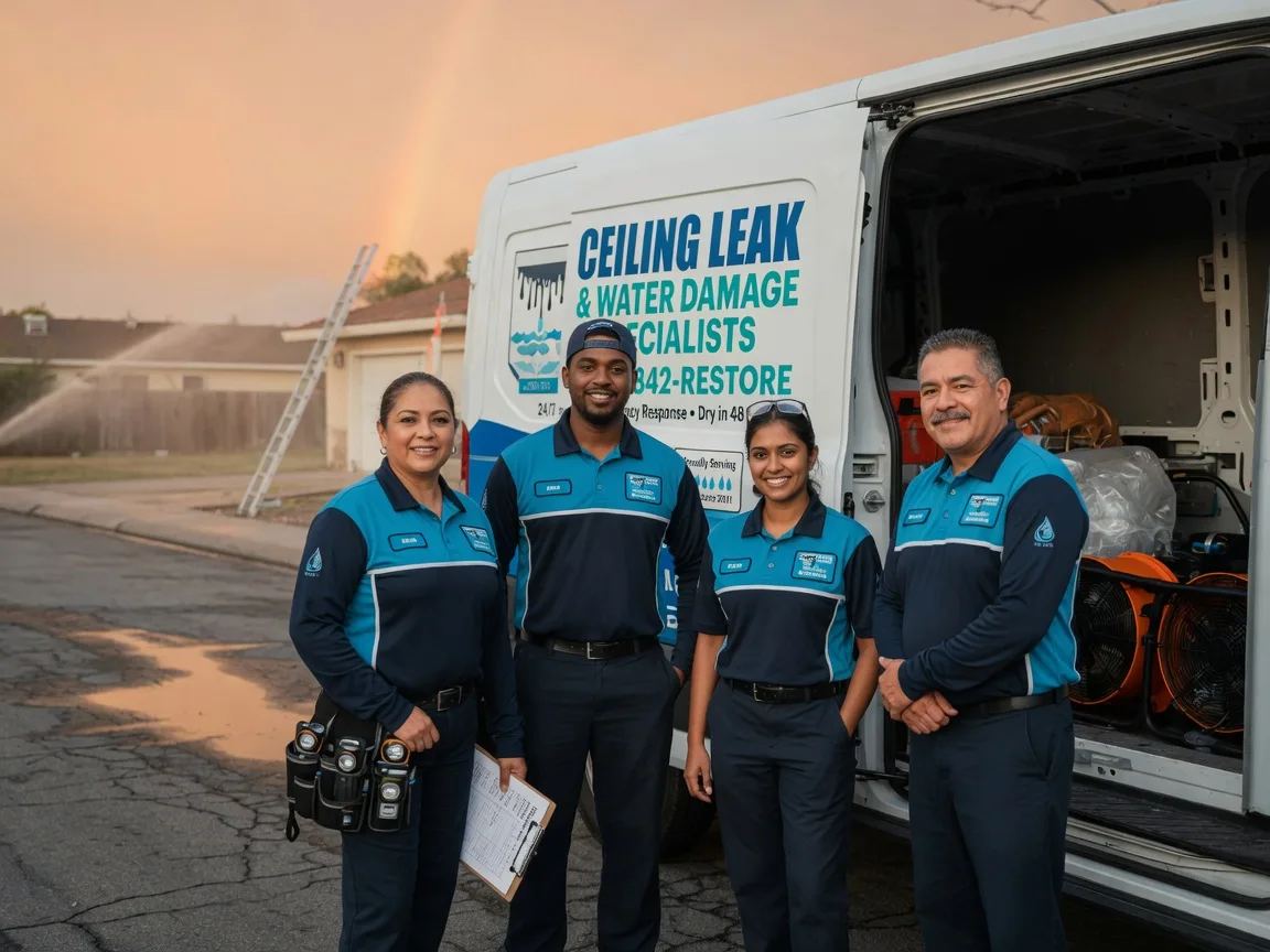 Ceiling Leak Cleanup company in Taylorsville, CA